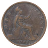 Great Britain 1865 Penny Very Good (VG8)