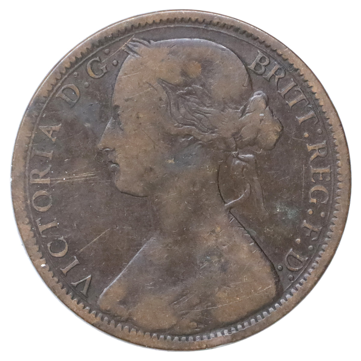 Great Britain 1868 Penny G-VG (G6)
