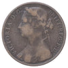 Great Britain 1876H Wide Date Penny Fine (F12)