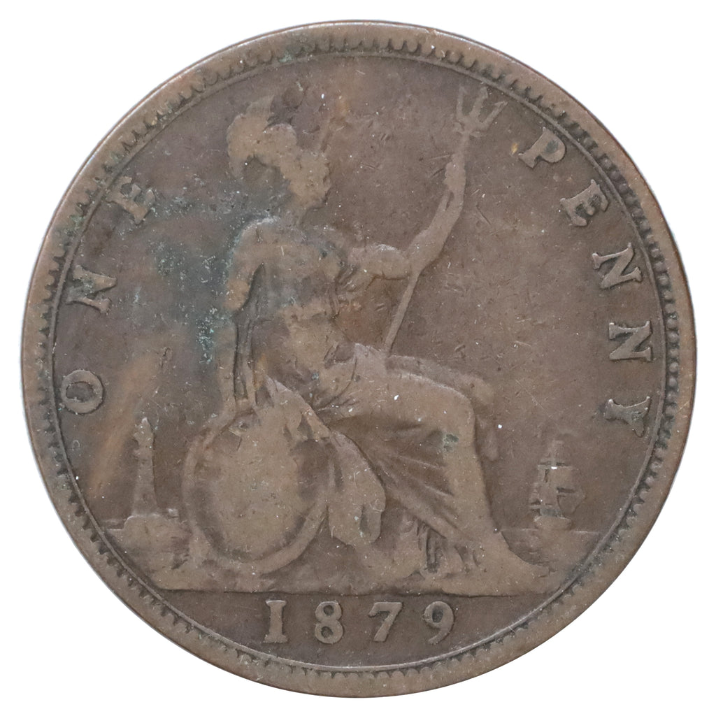 Great Britain 1879 Penny VG-F (VG10)