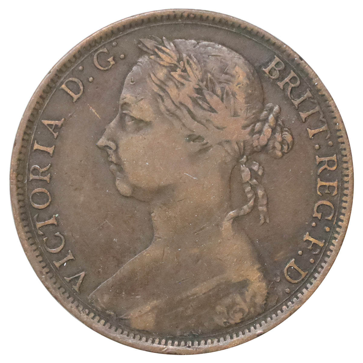 Great Britain 1891 Penny Very Fine (VF20)