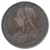 Great Britain 1899 Penny VF-EF (VF30)