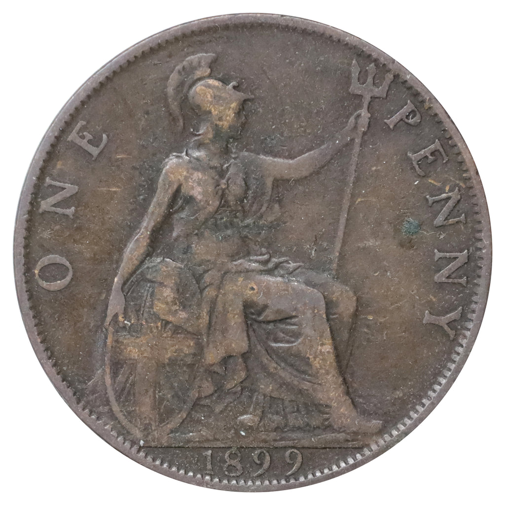 Great Britain 1899 Penny Very Fine (VF20)