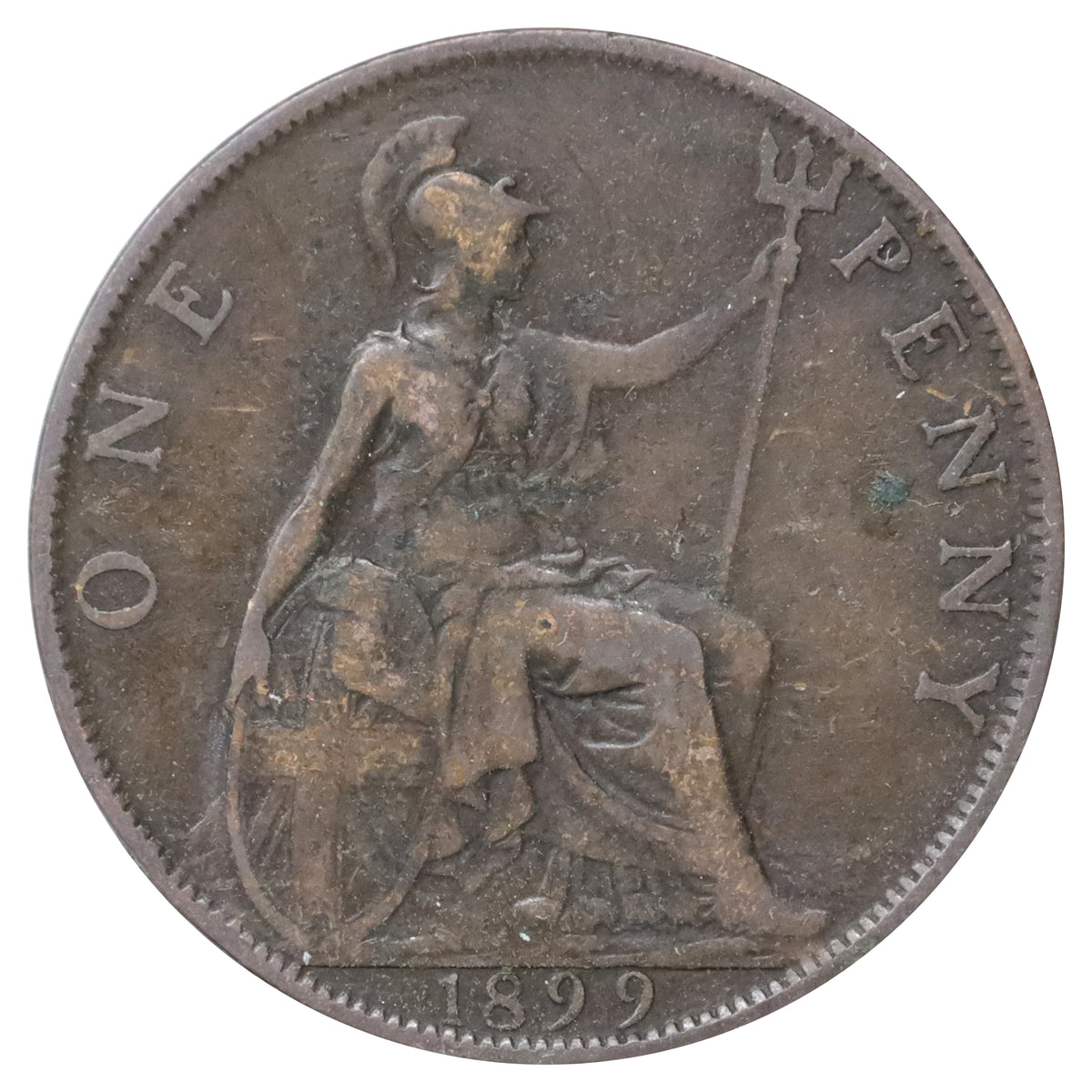 Great Britain 1899 Penny Very Fine (VF20)