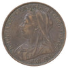 Great Britain 1900 Penny VF-EF (VF30)