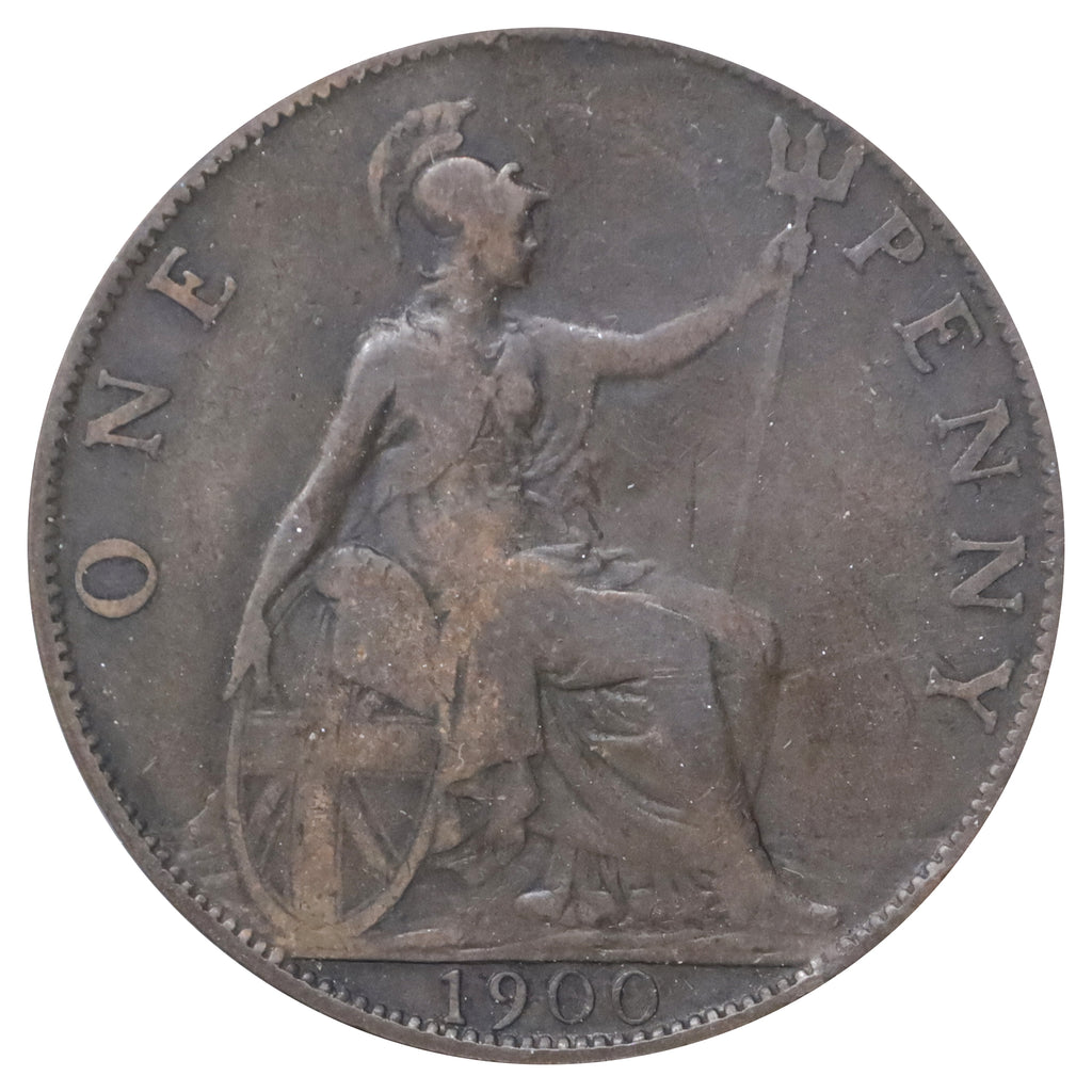 Great Britain 1900 Penny F-VF (F15)