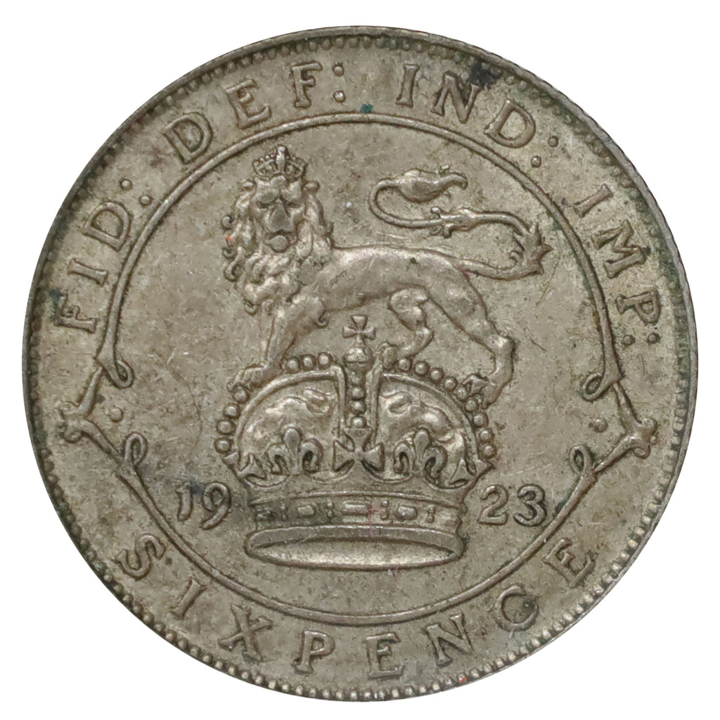 Great Britain 1923 6 Pence Extra Fine (EF40)