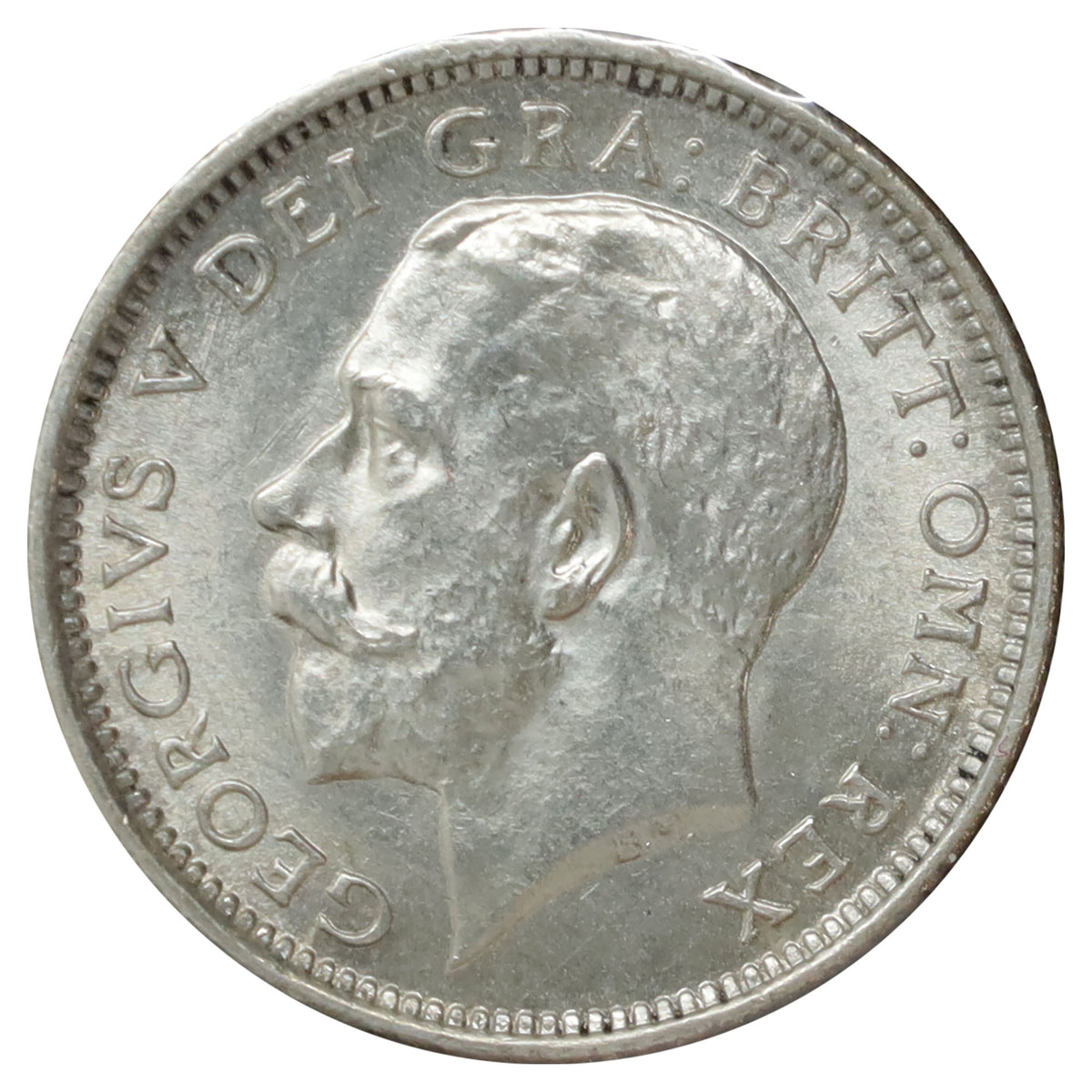 Great Britain 1925 6 Pence Brilliant Uncirculated (MS63)