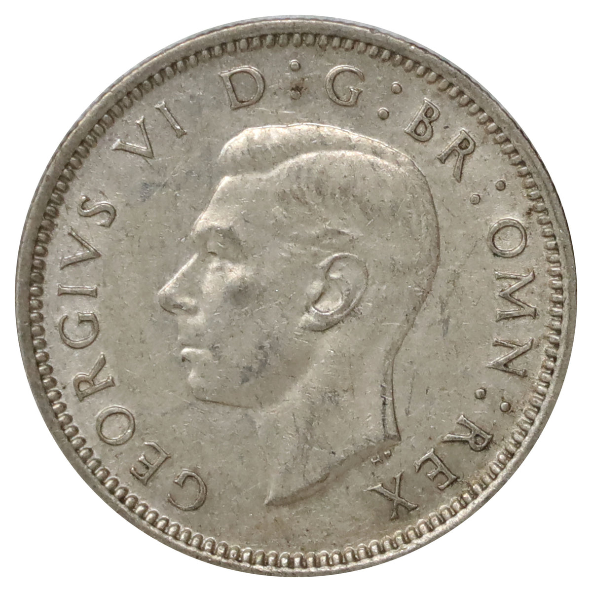 Great Britain 1944 6 Pence Extra Fine (EF40)