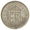 Great Britain 1945 6 Pence Extra Fine (EF40)