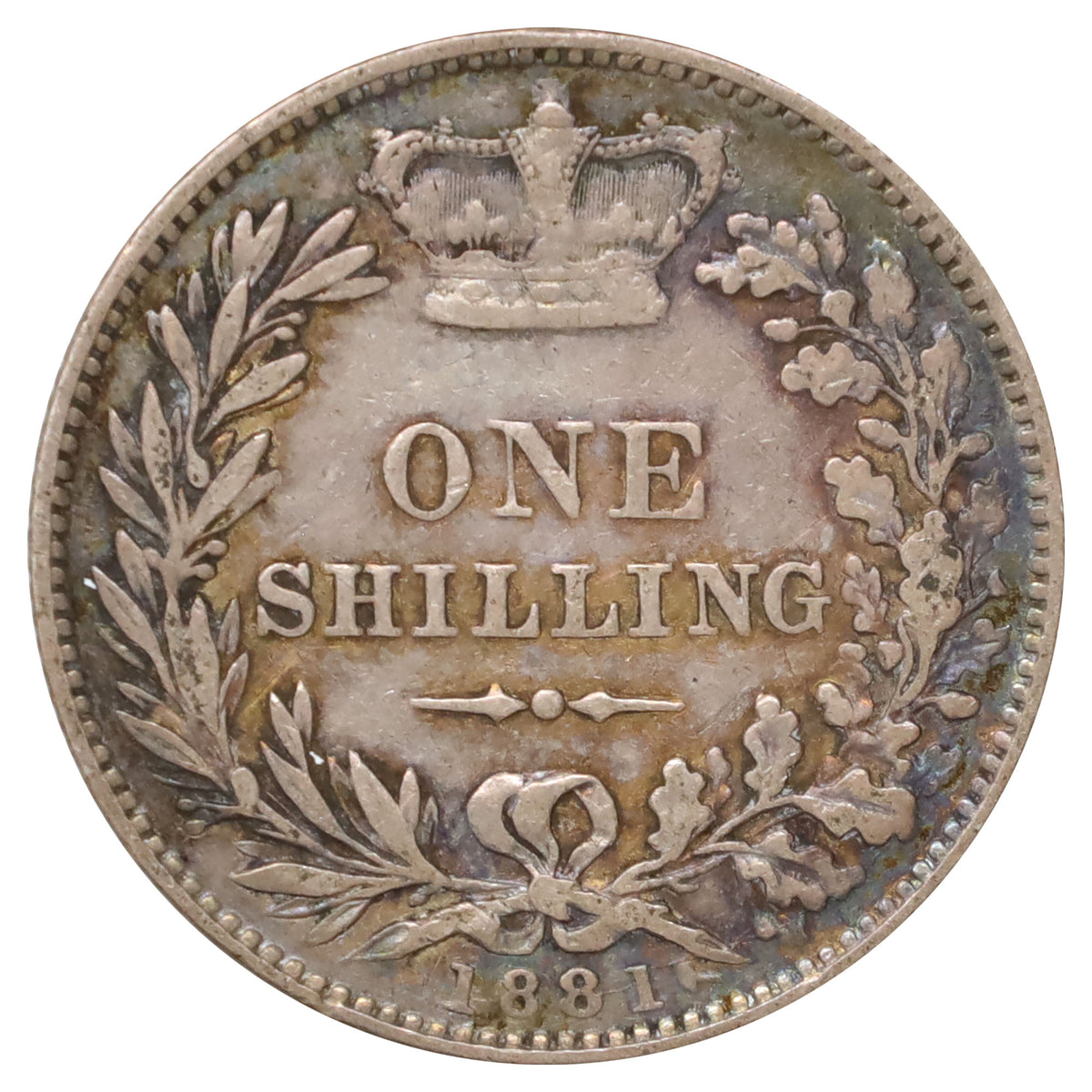 Great Britain 1881 Shilling Very Fine (VF20)