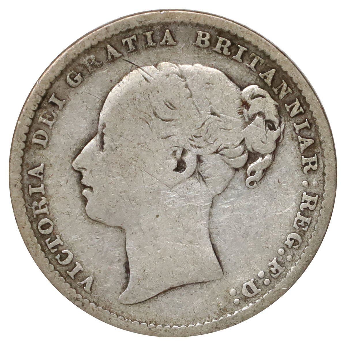 Great Britain 1884 Shilling Good (G4)
