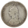 Great Britain 1887 Jubilee Shilling About Good (AG3)