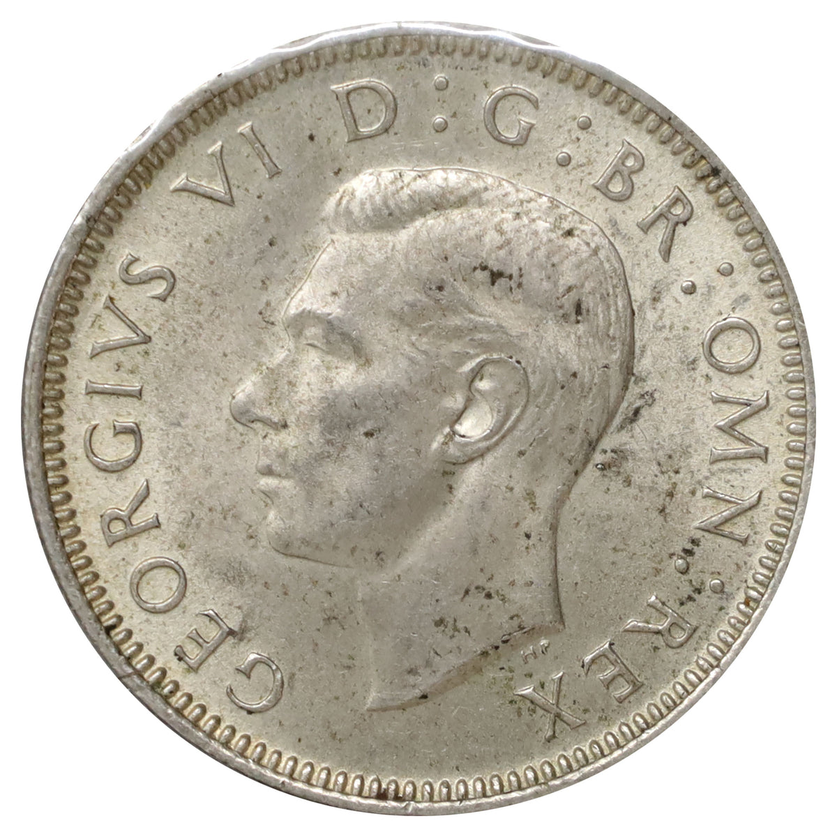 Great Britain 1944 Shilling Almost Uncirculated (AU50)