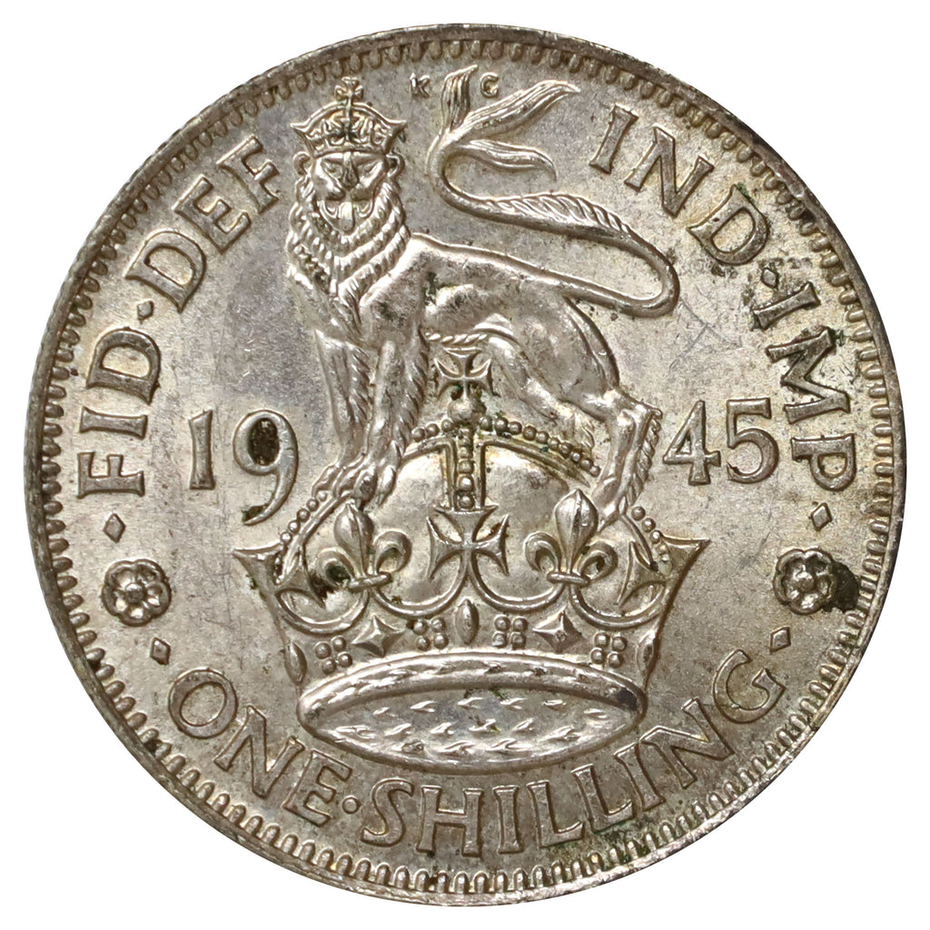 Great Britain 1945 Shilling Extra Fine (EF40)