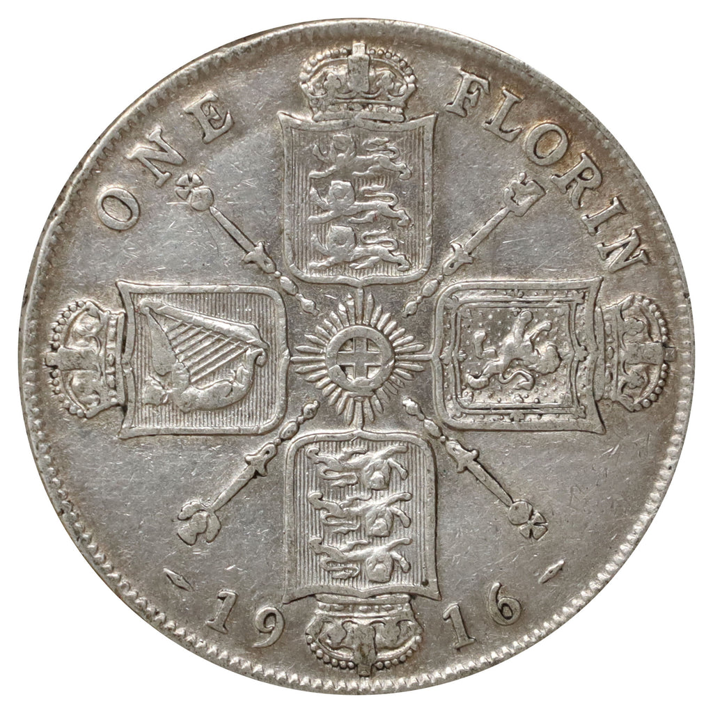 Great Britain 1916 Florin Fine (F12)