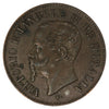 Italy 1867M 2 Centesimi Almost Uncirculated (AU50)
