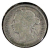 Straits Settlements 1878 10 Cents Fine (F12)