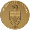 2009 Canada $300 14-Karat Gold Coin - Yukon Coat of Arms (sleeve lightly worn)