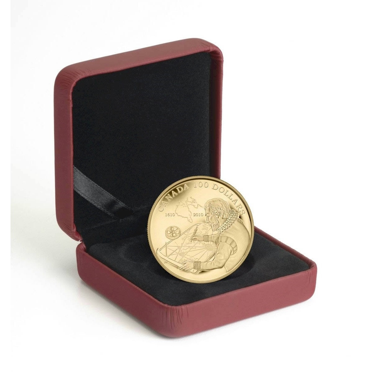 2010 Canada $100 14K Discovery of Hudson's Bay 400th Anniversary Gold