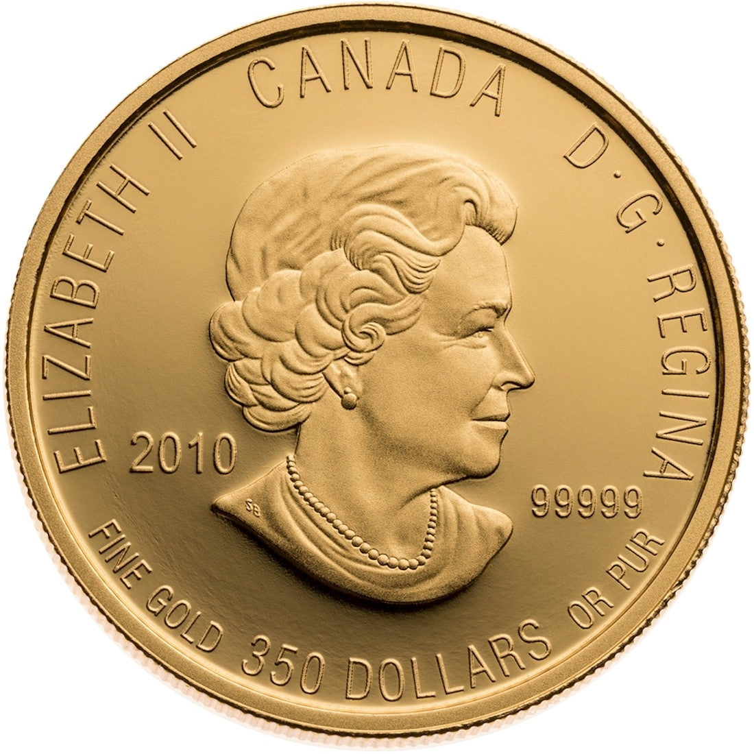 2010 Canada $350 Prairie Crocus Pure Gold Coin (TAX Exempt)