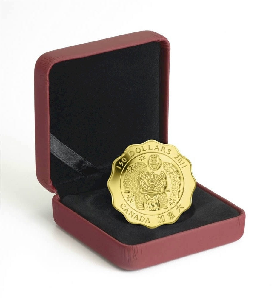 2011 Canada $150 Blessings of Happiness Pure Gold Coin (TAX Exempt)