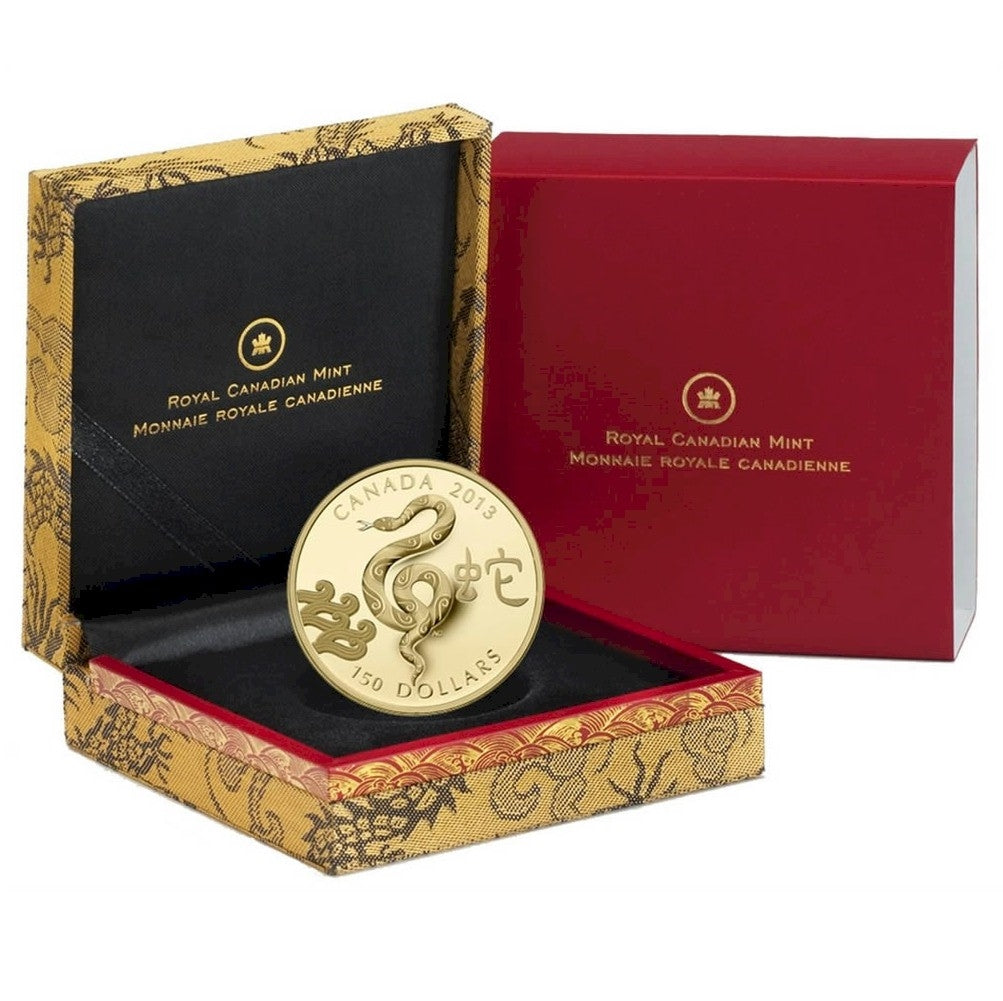 2013 Canada $150 Gold - Year of the Snake (#4 in series).