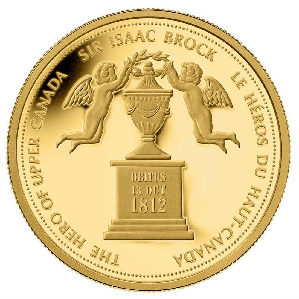 2012 Canada $350 Sir Isaac Brock - Hero of Upper Canada Pure Gold (No Tax)
