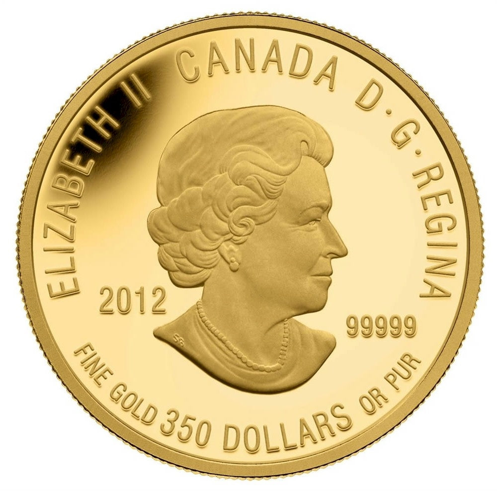 2012 Canada $350 Sir Isaac Brock - Hero of Upper Canada Pure Gold (No Tax)