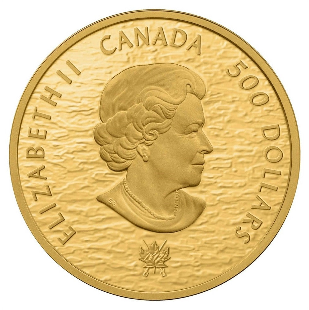 2013 Canada $500 HMS Shannon & USS Chesapeake 5oz. Fine Gold (No Tax)