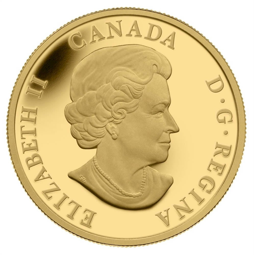 2013 Canada $75 Baseball - Hardball 1/4oz. Fine Gold Coin (TAX Exempt)