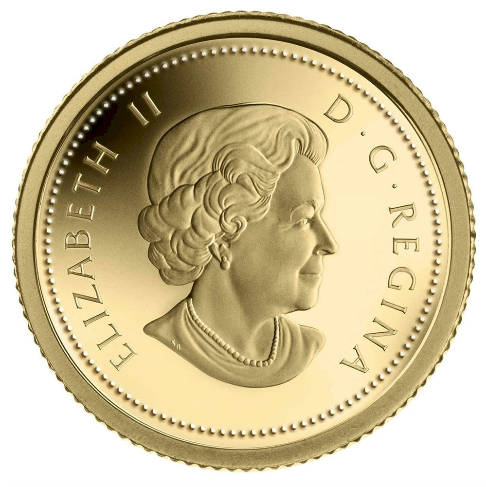 2014 50-cent Canada's Classic Beaver 1/25oz. Pure Gold (No Tax)