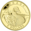 2014 $5 O Canada - Canada Goose 1/10oz Pure Gold Coin (No Tax)