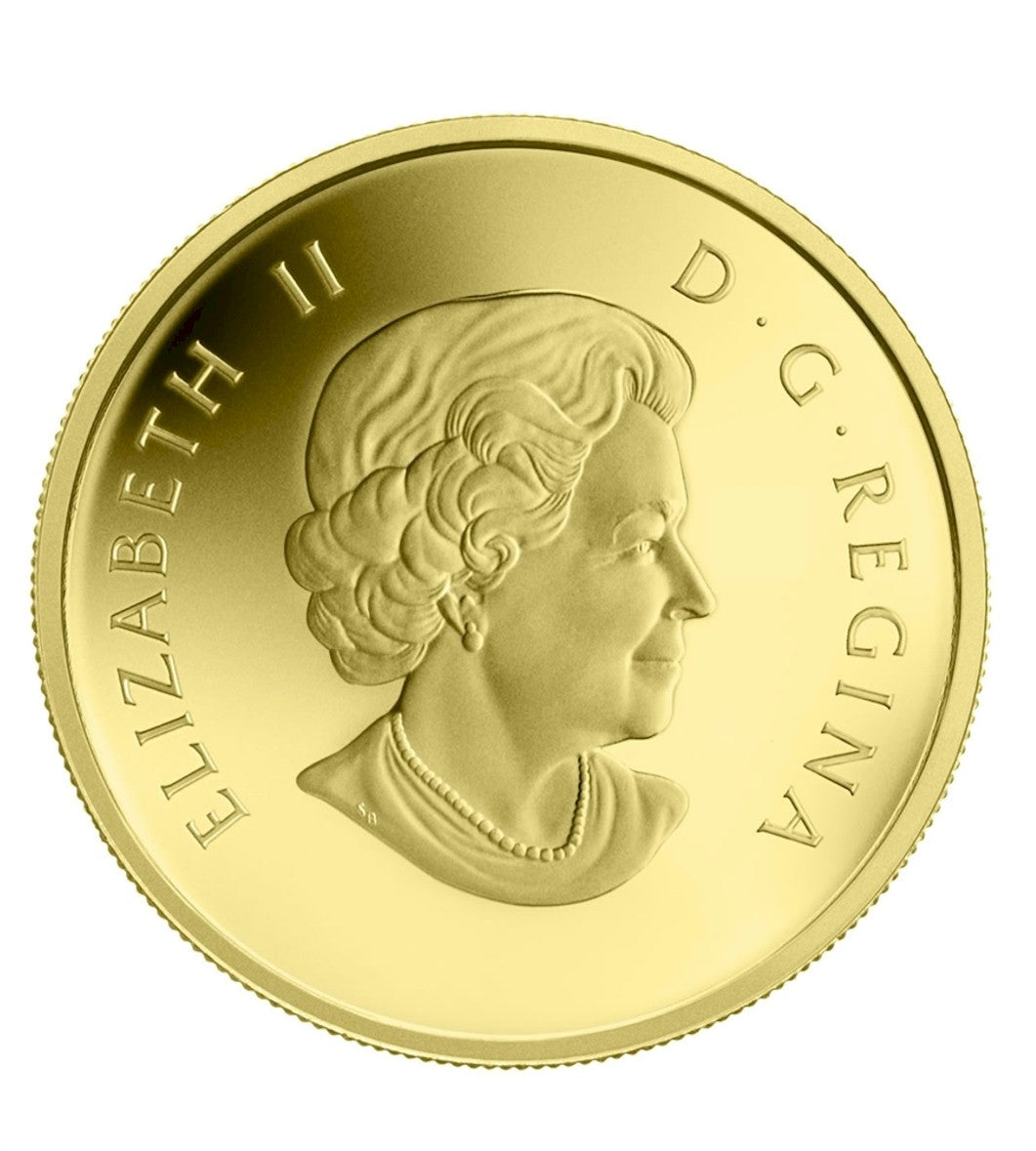 2014 $5 O Canada - Canada Goose 1/10oz Pure Gold Coin (No Tax)