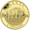 2014 $5 O Canada - Bison 1/10oz. Pure Gold (TAX Exempt)