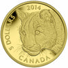 2014 Canada $5 Cougar Pure Gold Coin (TAX Exempt)