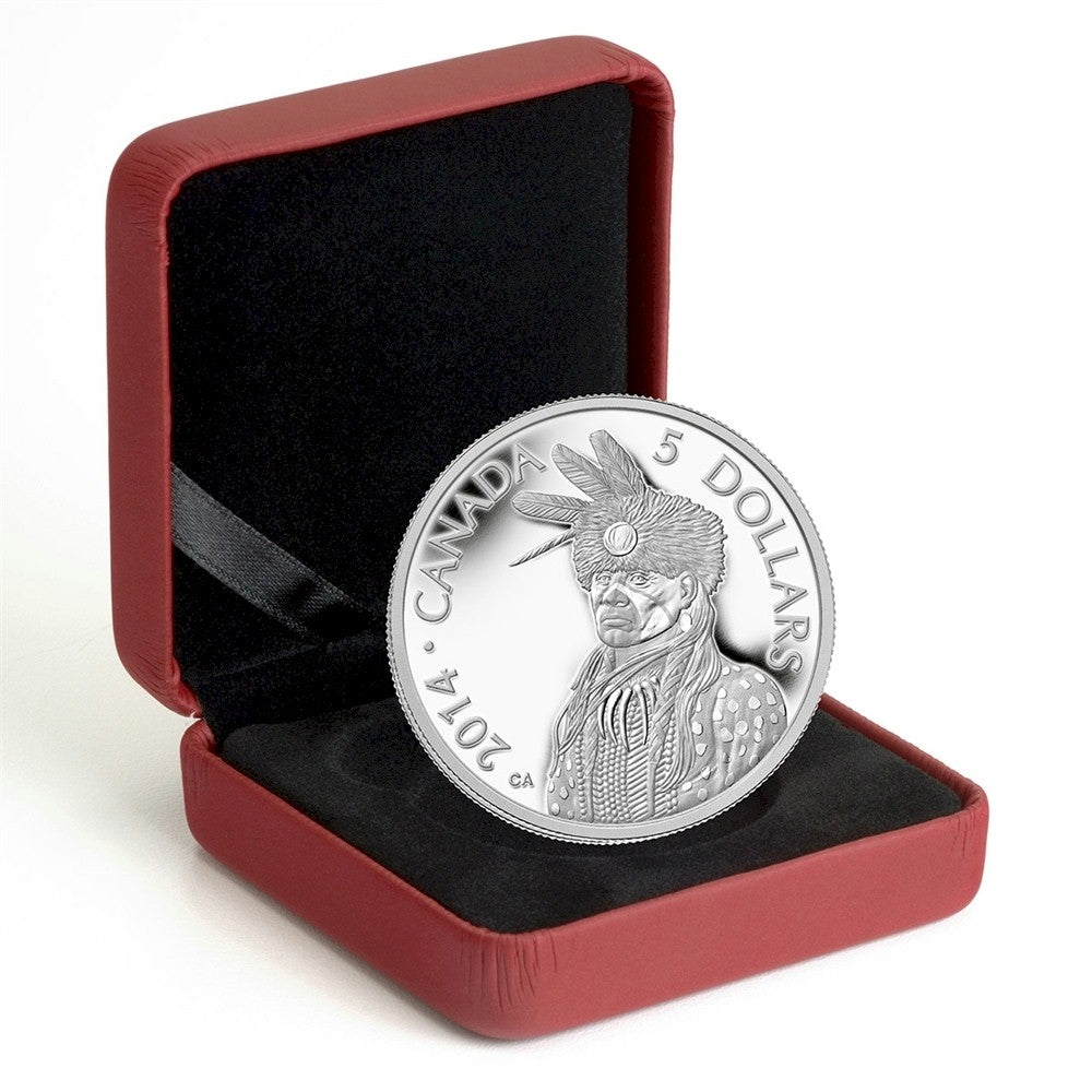 2014 Canada $5 Portrait of Nanaboozhoo 1/10oz Platinum Coin (No Tax)