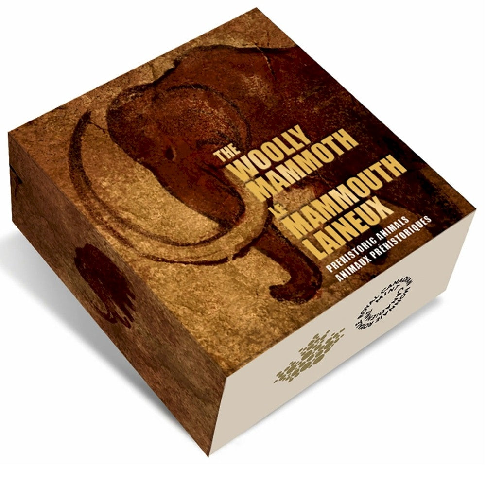 2014 Canada $5 Prehistoric Animals - The Woolly Mammoth 1/10oz. Gold (No Tax)