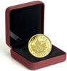 2014 Canada $5 Overlaid Majestic Maple Leaves 1/10oz Pure Gold Coin (No Tax)