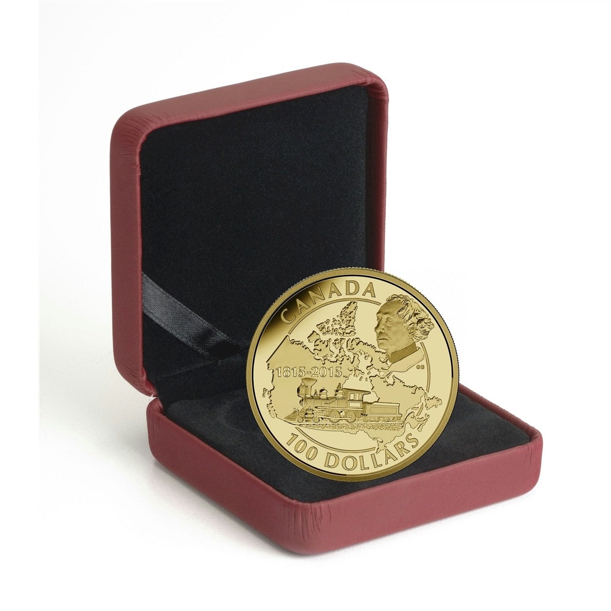 2015 Canada $100 200th Ann. Birth of Sir John A. Macdonald 14K Gold