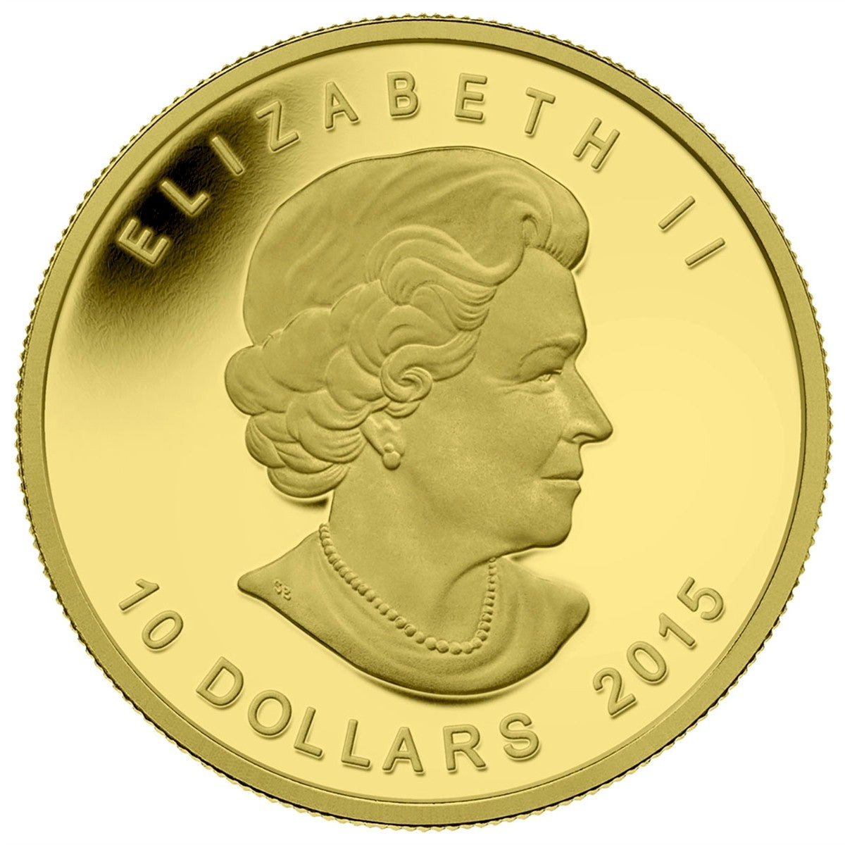 2015 Canada $10 Polar Bear and Cub Pure Gold Coin (TAX Exempt)
