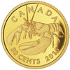 2015 Canada 50ct Lobster - Sea Creatures 1/25oz Pure Gold Coin (No Tax)