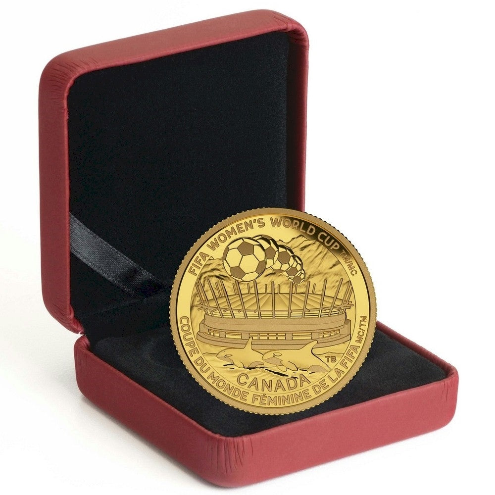 2015 Canada $75 FIFA Women's - Championship Game Pure Gold (NO Tax)
