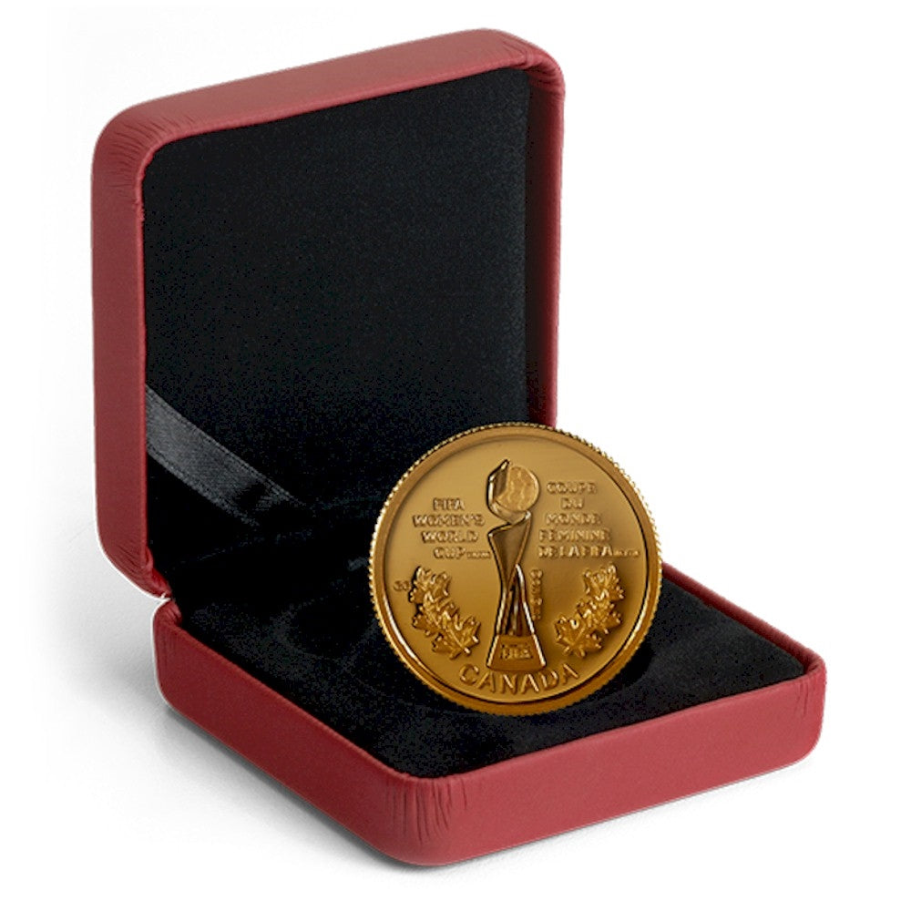 2015 Canada $75 FIFA Women's World Cup - The Trophy Gold (No Tax)