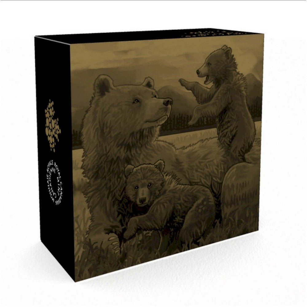 2015 Canada $200 Grizzly Bear The Clan Pure Gold Coin (No Tax) 145426