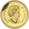 2016 Canada 25-cent Predator vs Prey - Traditional Arctic Fox Gold (No Tax)