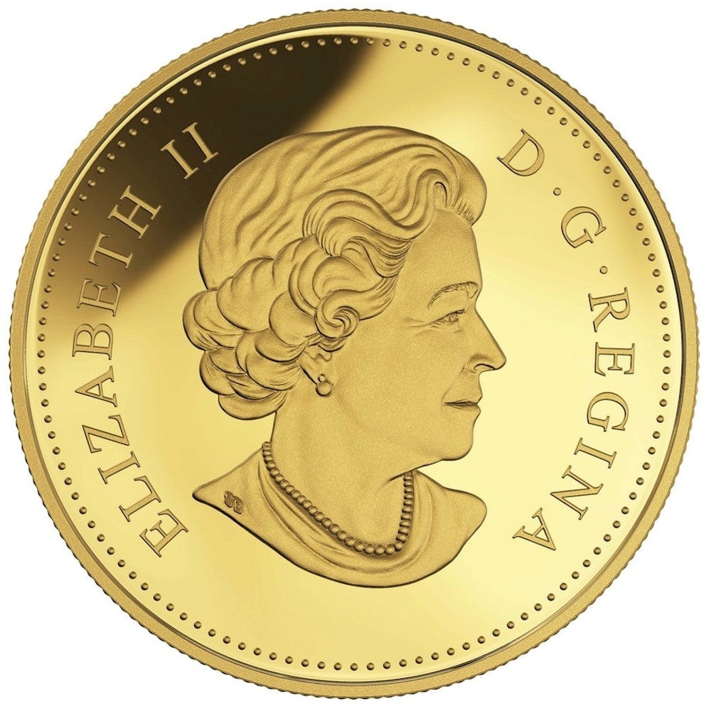2015 Canada $200 Pine Island Georgian Bay - Tom Thompson Gold (No Tax)