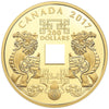 2017 Canada $200 Feng Shui Good Luck Charms 28.25g Pure Gold (No Tax)
