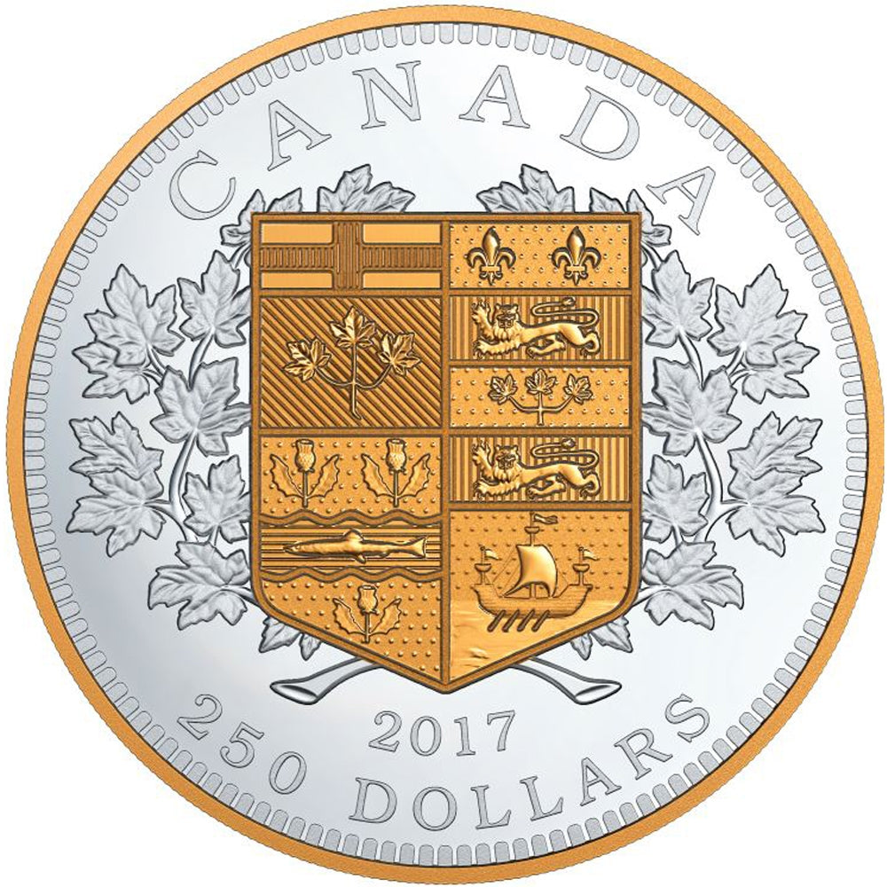 2017 $250 A Tribute to the First Canadian Gold Silver Kilo (No Tax)