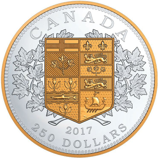 2017 $250 A Tribute to the First Canadian Gold Silver Kilo (No Tax)